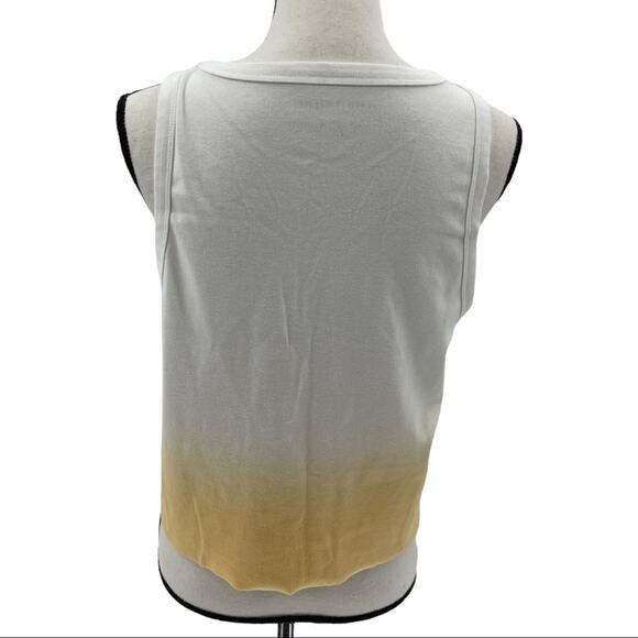 American Eagle Ombre Raw Hem Tank Top Size L - Picture 2 of 10